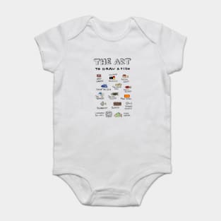 Funny Artist Gift Baby Bodysuit